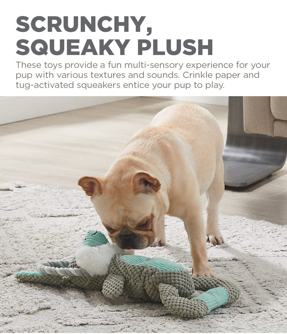 Outward Hound Scrunch Bunch Bunny coutures renforcées pour durabilité.