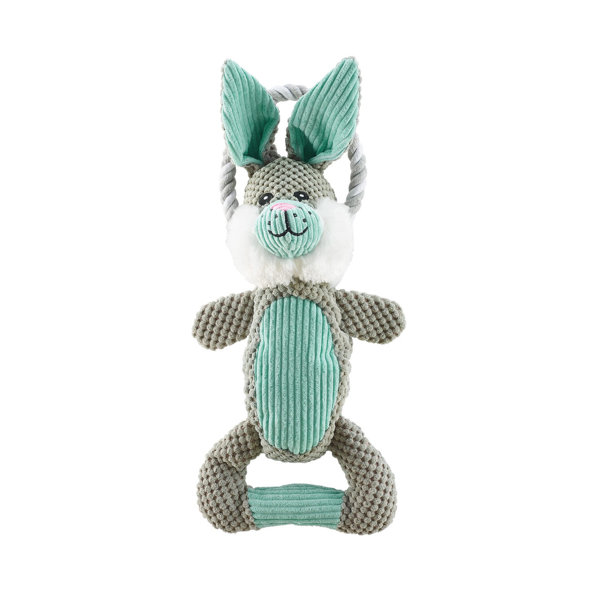 Outward Hound Scrunch Bunch Bunny peluche crinkle pour jeux stimulants.