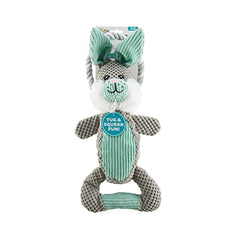 Outward Hound Scrunch Bunch Bunny poignée-tirage pour jeu en duo.