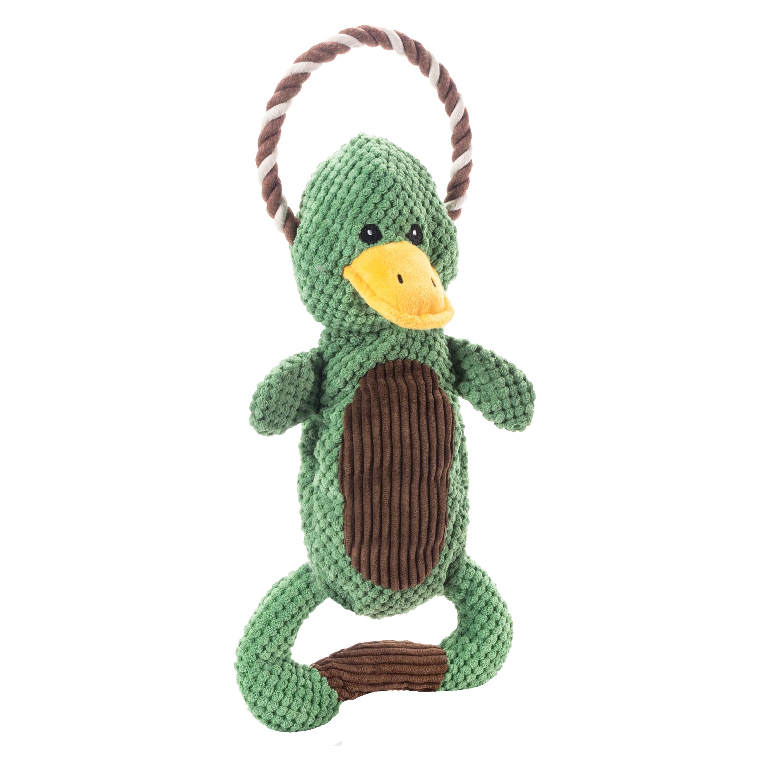 Outward Hound Scrunch Bunch canard, peluche avec sifflet pour jeux de tir et récupération.