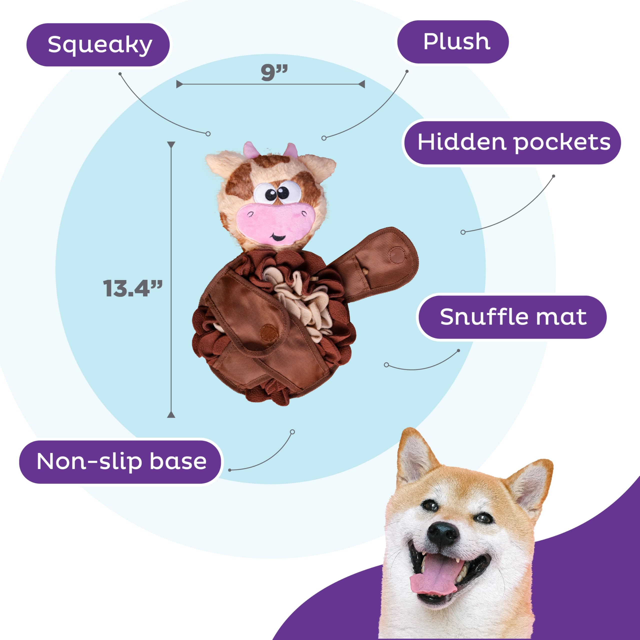 Outward Hound Snuffle Palz – Bras et jambes couvrants pour augmenter le niveau de défi.