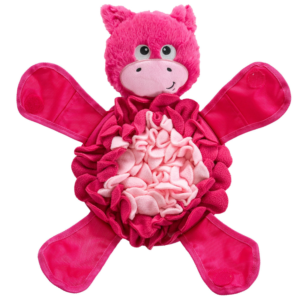 Outward Hound Snuffle Palz peluche et tapis stimule les instincts de recherche du chien.