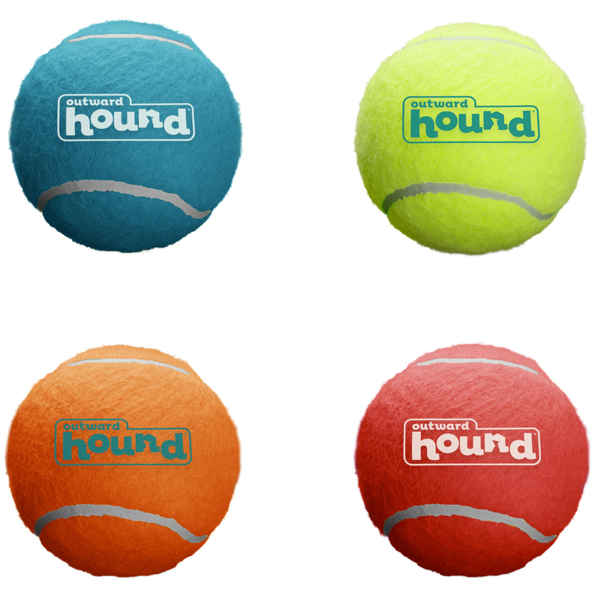 Outward Hound Squeaker Ballz – Balle à sifflet 2 pouces, parfaite pour jeux d’intérieur.