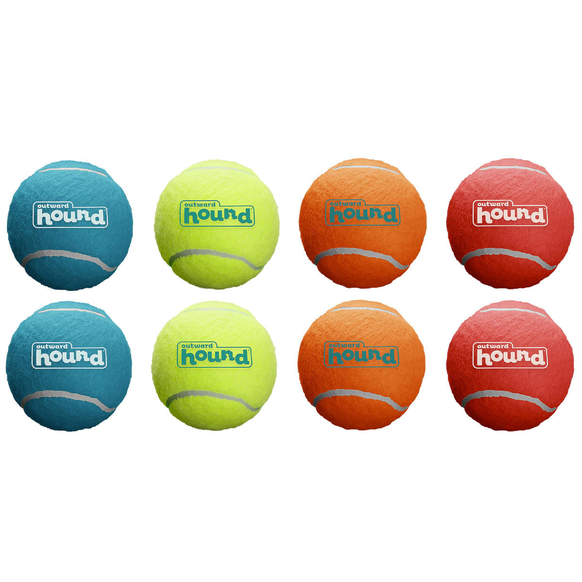 Outward Hound Squeaker Ballz XS 1,5 pouce, balle siffleuse rouge, idéale pour petits chiens et fetch