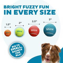 Outward Hound Squeaker Ballz – Balles colorées et visibles, parfaites pour repérer le jouet en plein air.