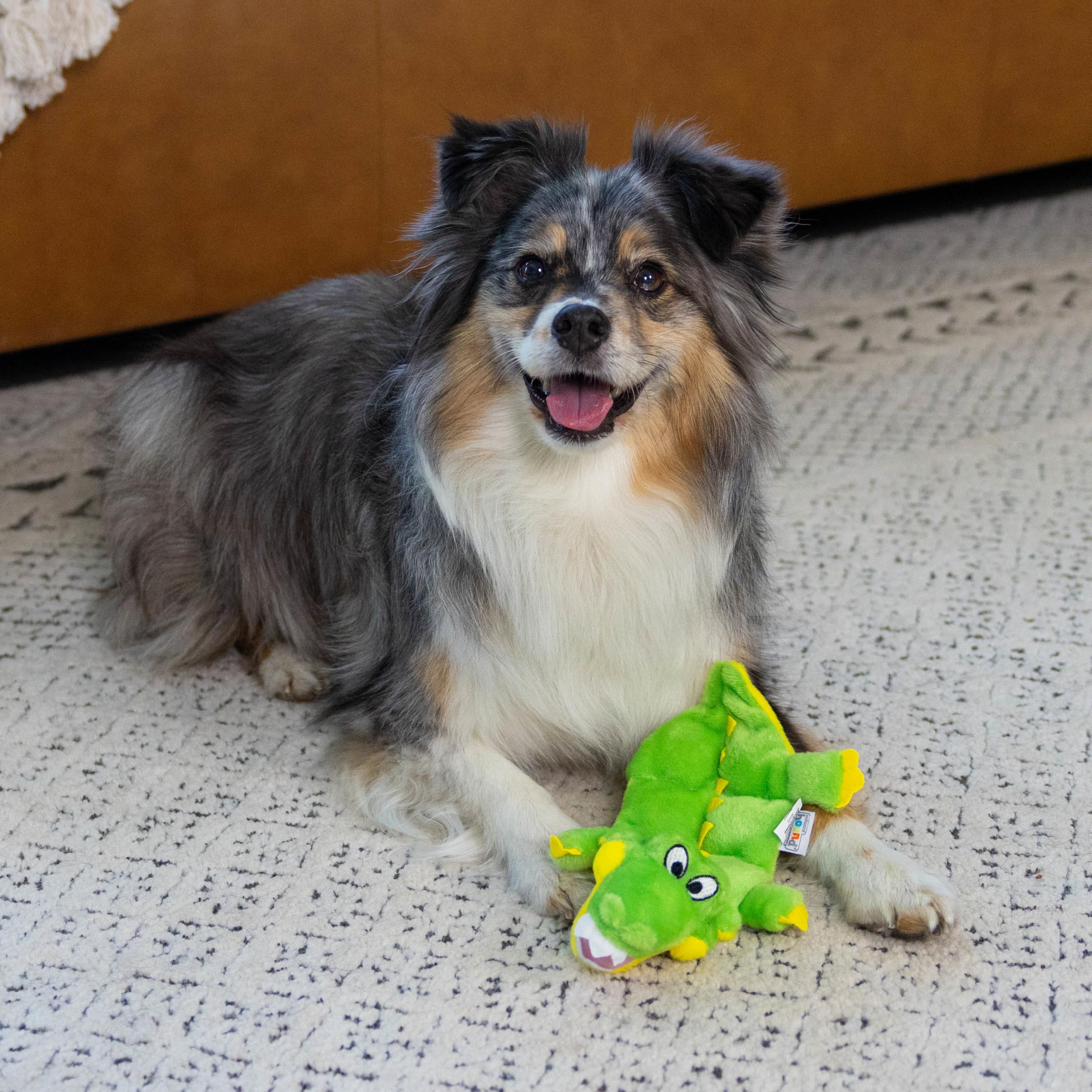 Outward Hound Squeaker Matz Gator, entretien facile et nettoyage rapide.