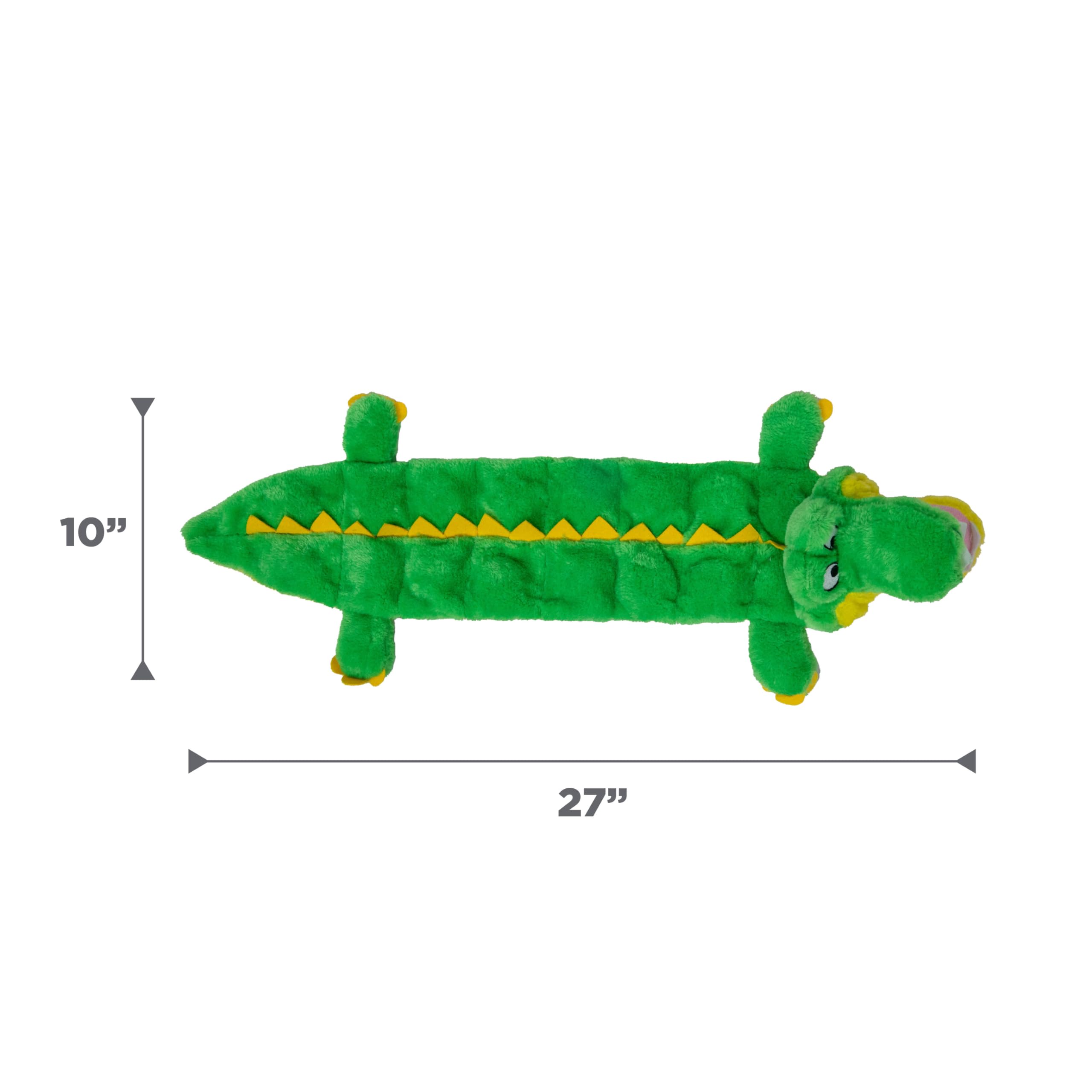 Outward Hound Squeaker Matz Gator XL – choix de personnages amusants pour personnaliser le jeu