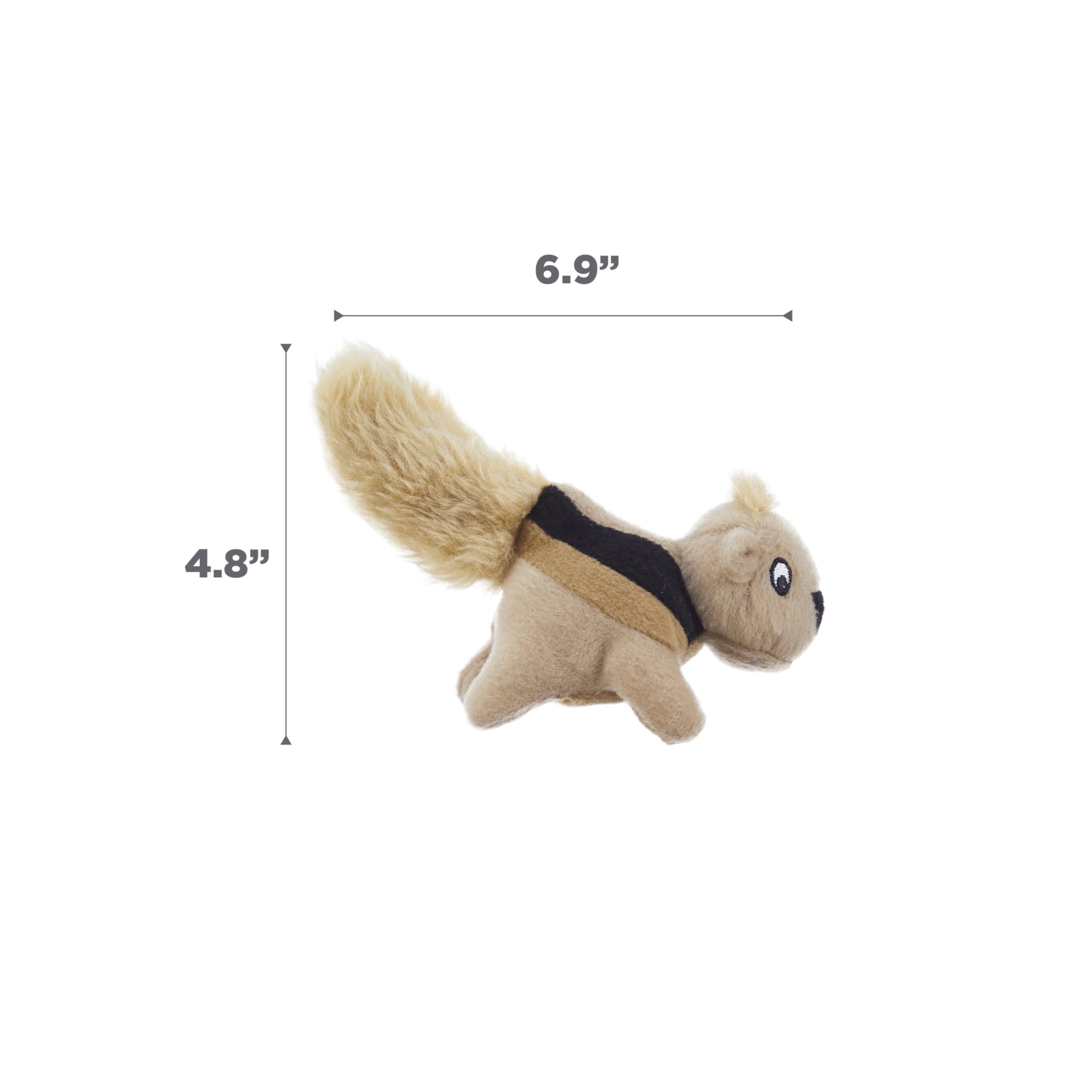 Outward Hound Squeakin Squirrels – sécurité et supervision recommandées lors des sessions de jeu.
