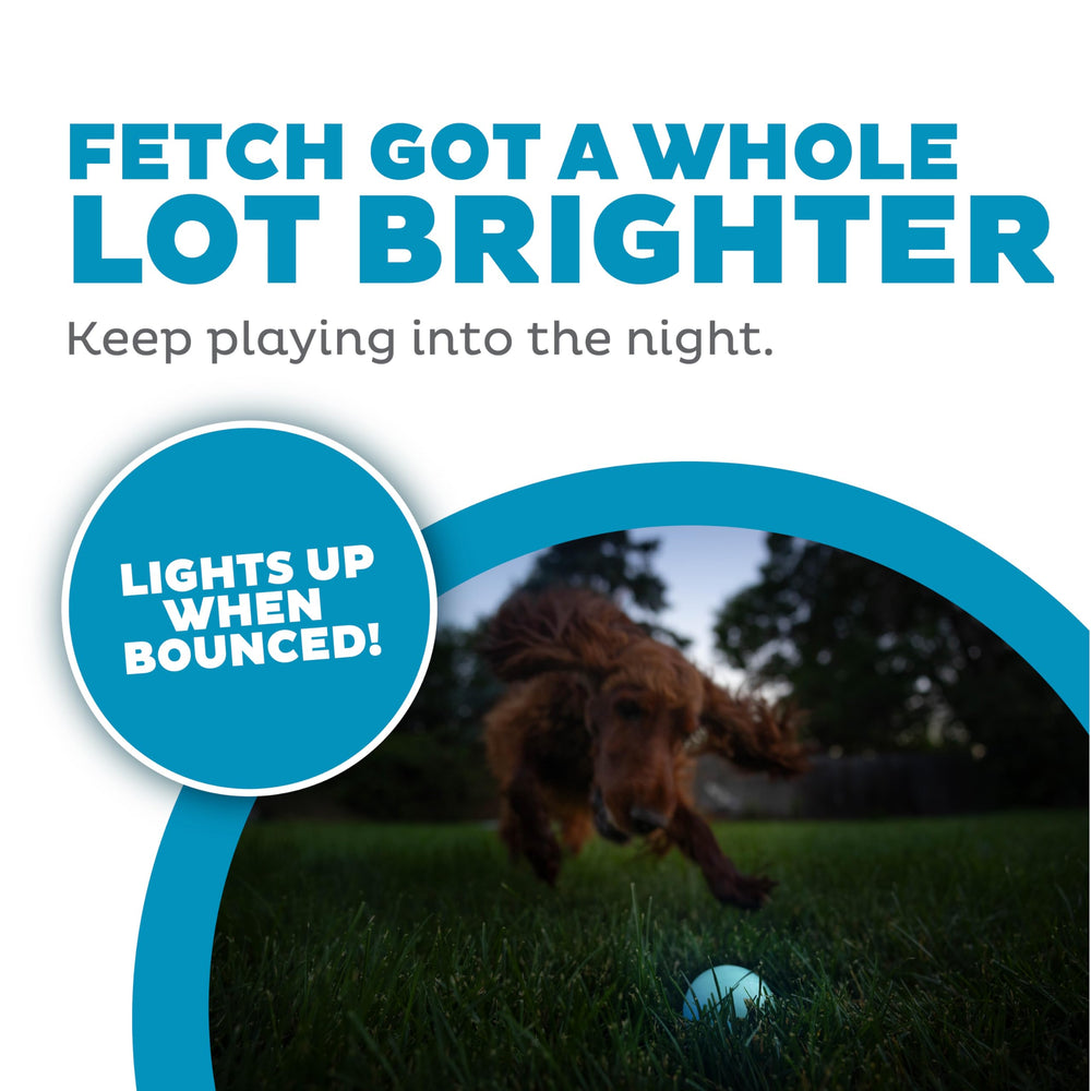 Balle Outward Hound Strobe avec pile bouton, pratique en extérieur.