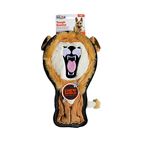 Outward Hound Tough Seamz Lion, couture double: durabilité accrue pour jeux vigoureux
