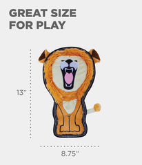 Outward Hound Tough Seamz Lion, squeaker invincible: son durable même perforé