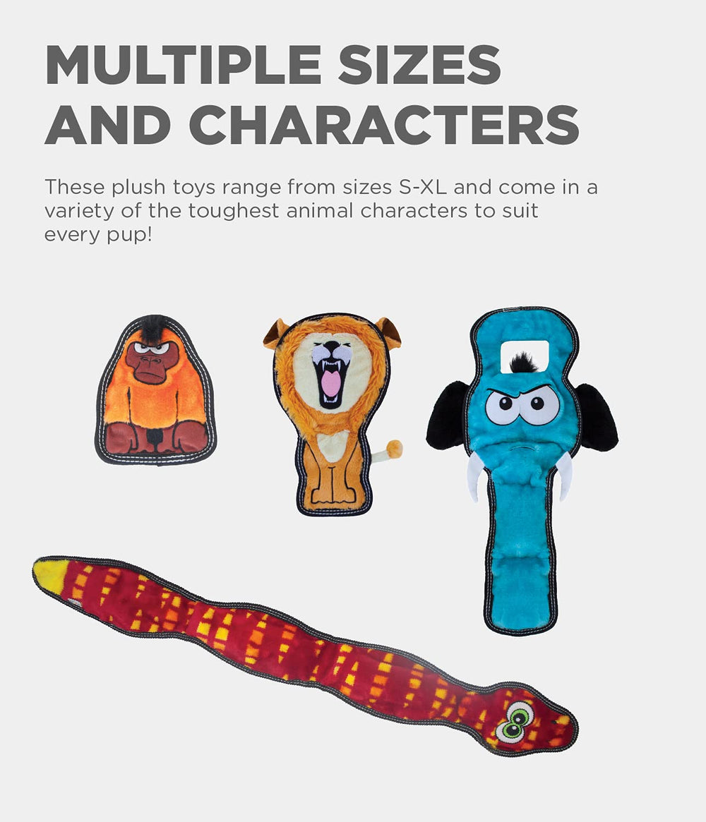 Outward Hound Tough Seamz Lion, tailles multiples: adapté pour petits à XL