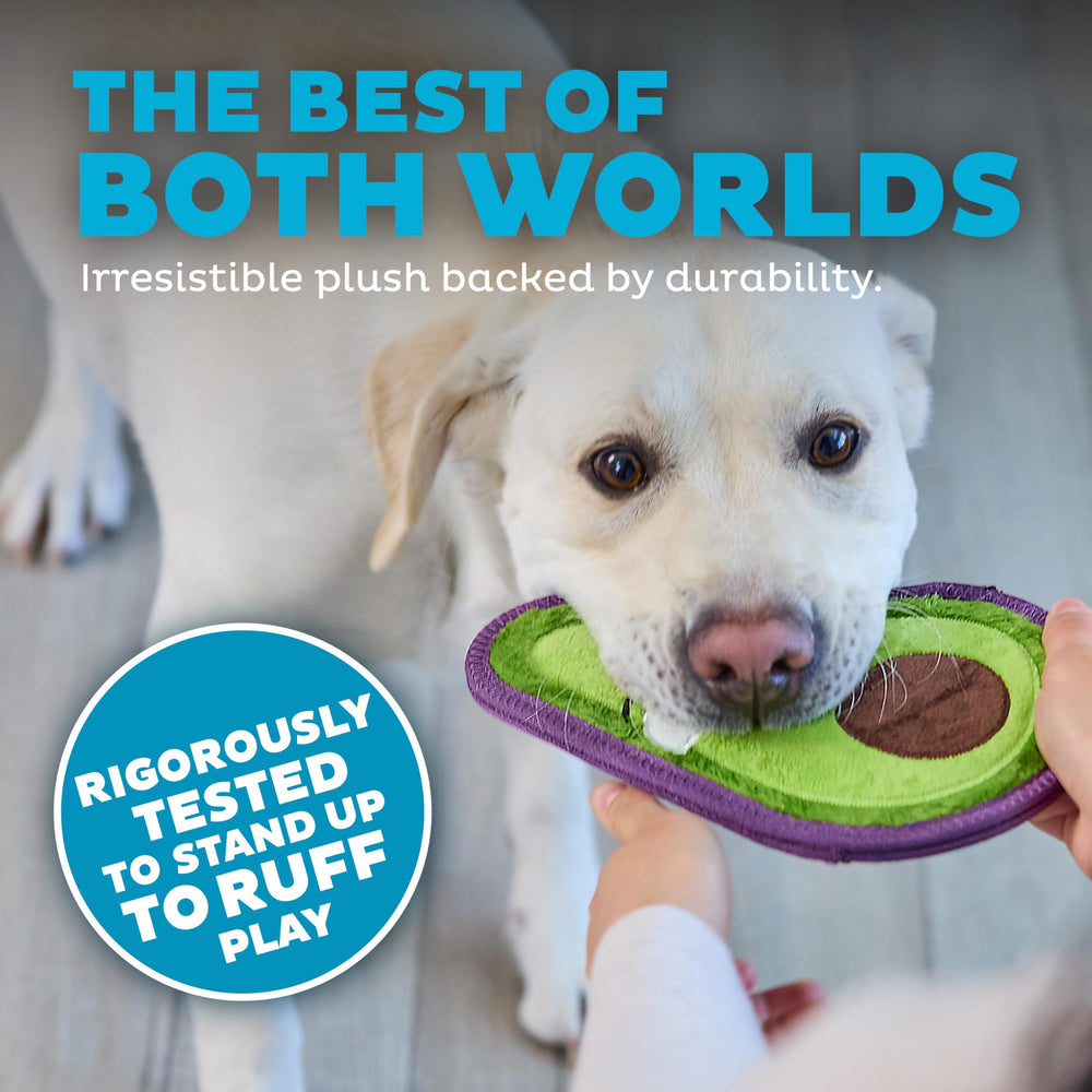Outward Hound Tough Skinz Double-Couche – jouet peluche résistant et durable