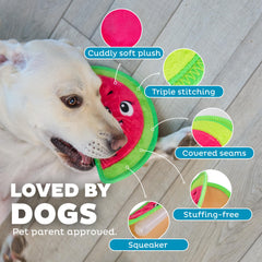Outward Hound Tough Skinz, jouet-sifflet jumbo et triplecouture, parfait pour fetch.