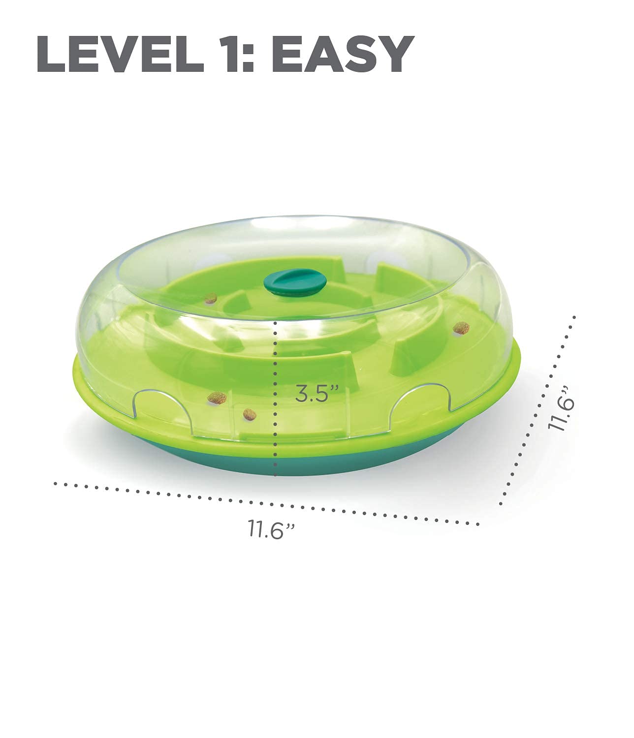Wobble Bowl Outward Hound: ralentit les repas grâce au labyrinthe intérieur.