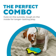 Outward Hound Durablez Minis – jouet interactif peluche, résistant pour chiens