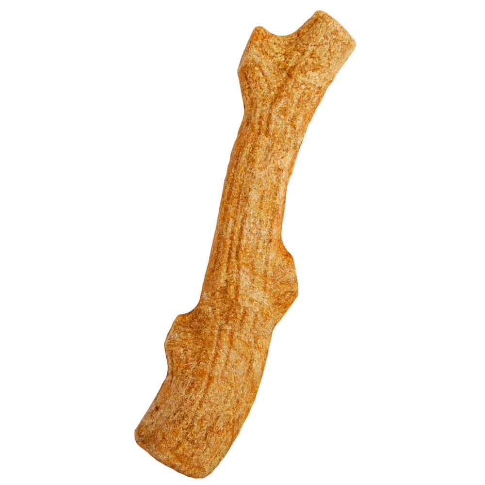 Outward Hound Super Dogwood baton bois naturel, pour mâcher durable et sûr.