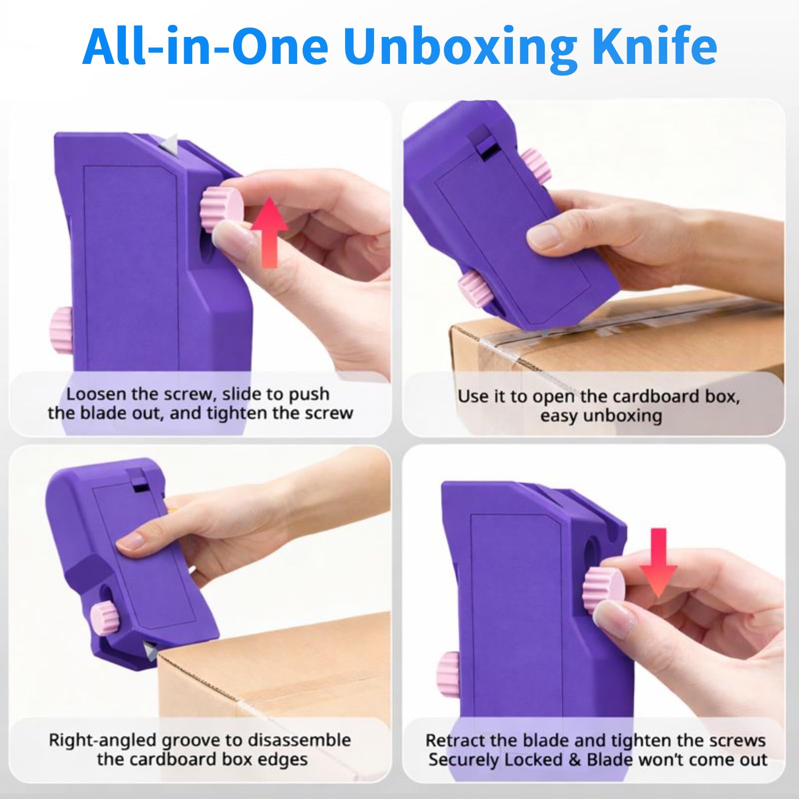 OUTXE coupe des bandes de carton pour grattoirs DIY