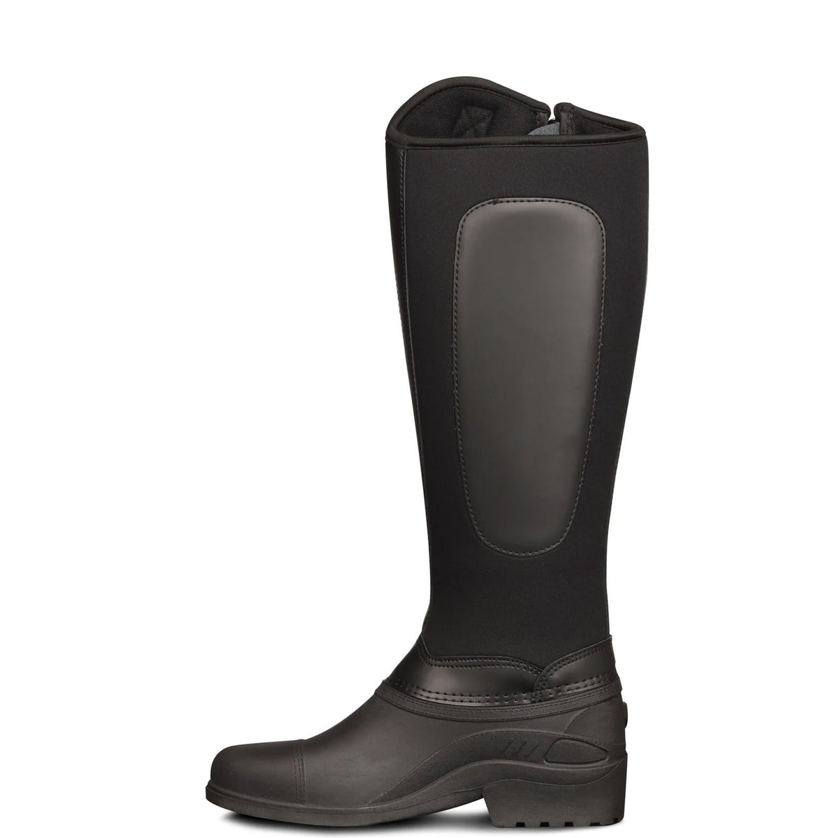Bottes Ovation noires hautes, vue d'ensemble, confort hivernal