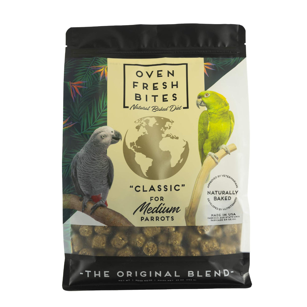 Oven Fresh Bites emballage 28oz, pratique pour nourrir votre oiseau.