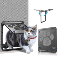 Porte moustiquaire Ownpets: battant 8x10, pratique pour petits animaux.