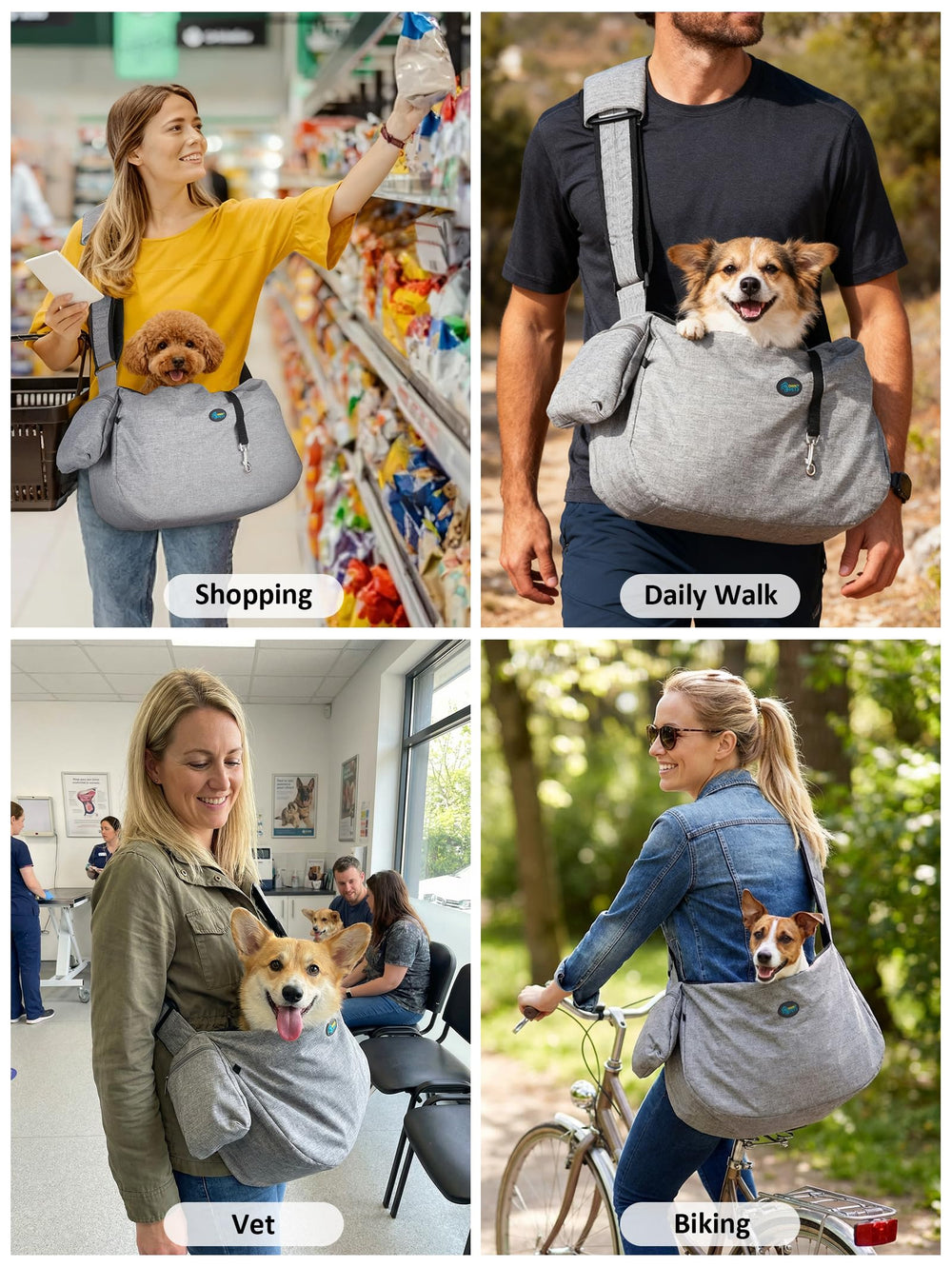 Design réversible offrant deux styles selon la tenue et la destination.