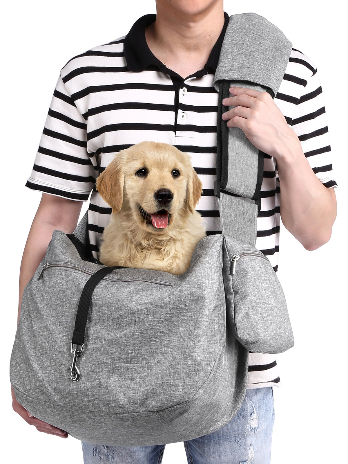 Ownpets porte-animaux grand format prêt à transporter chien ou chat lourd.