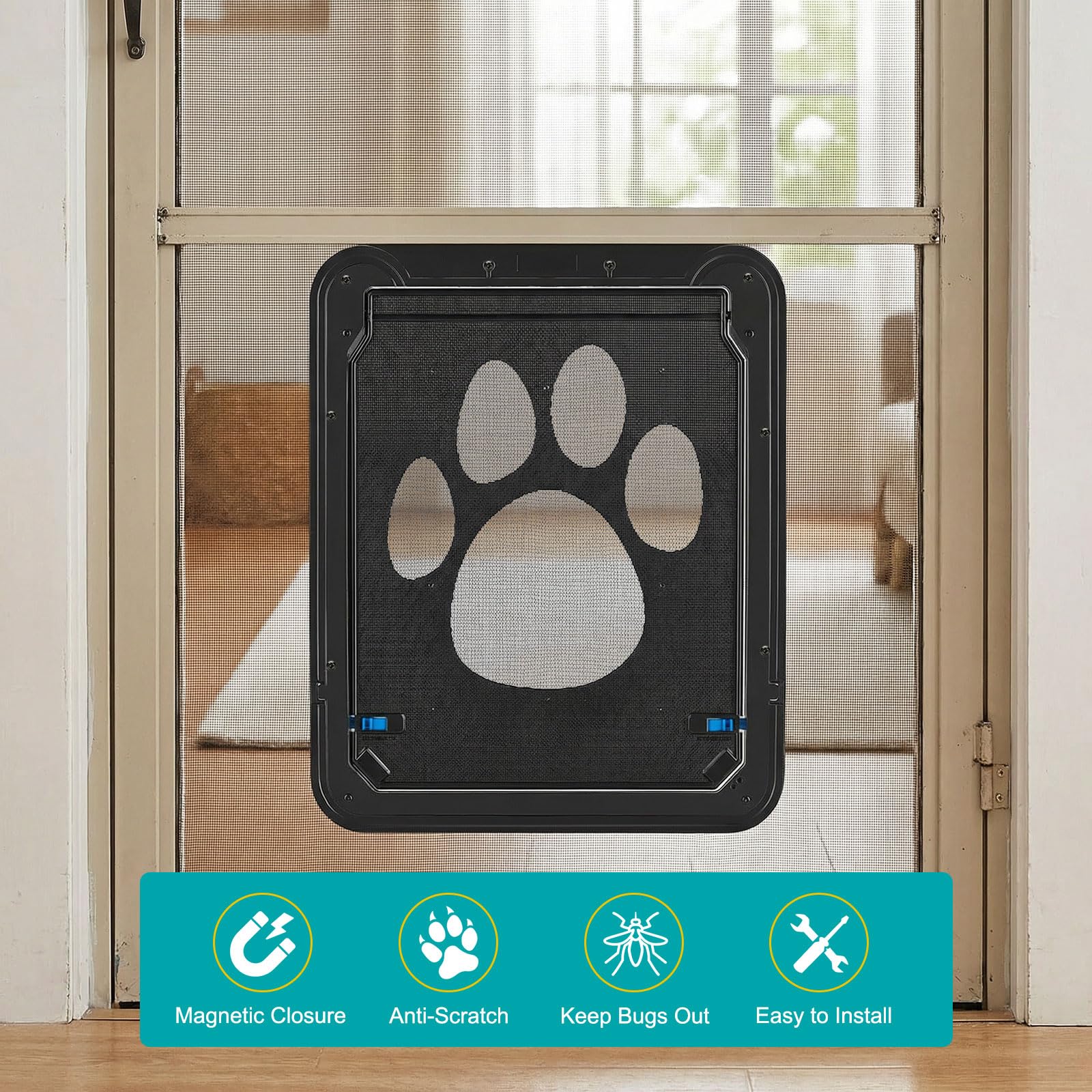 Utilisation quotidienne Ownpets pour chiens et chats, liberté et praticité à domicile.