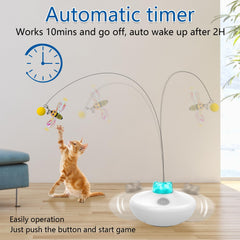 Oxawo jouet-chat-recharge-usb assure un jeu sans piles.