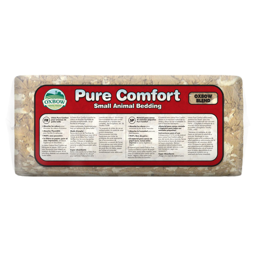 Oxbow Confort Pur: habitat hamster propre et sec.