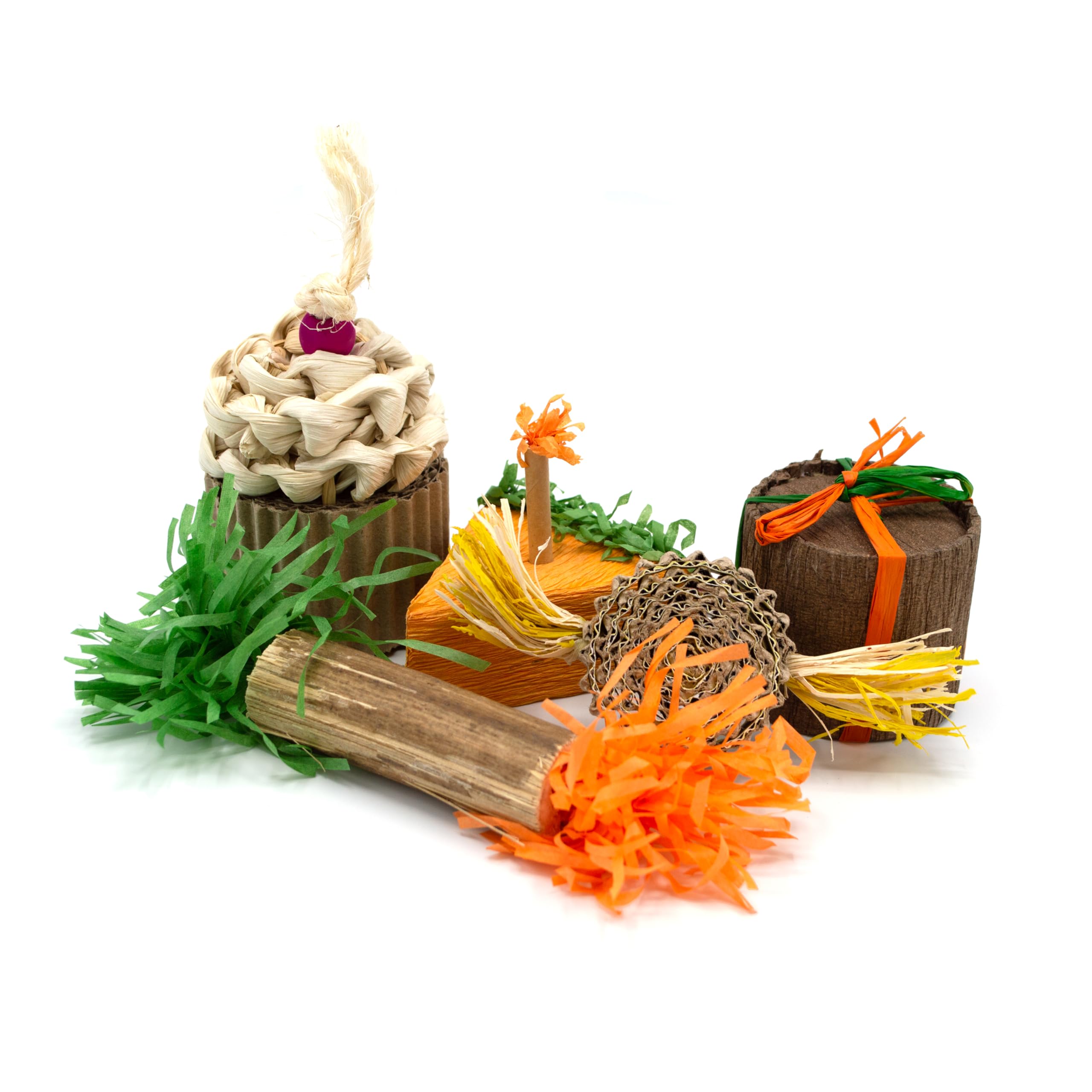 Oxbow Enriched Life Pack Materiaux Securises: jouets sans fils et composants dangereux.