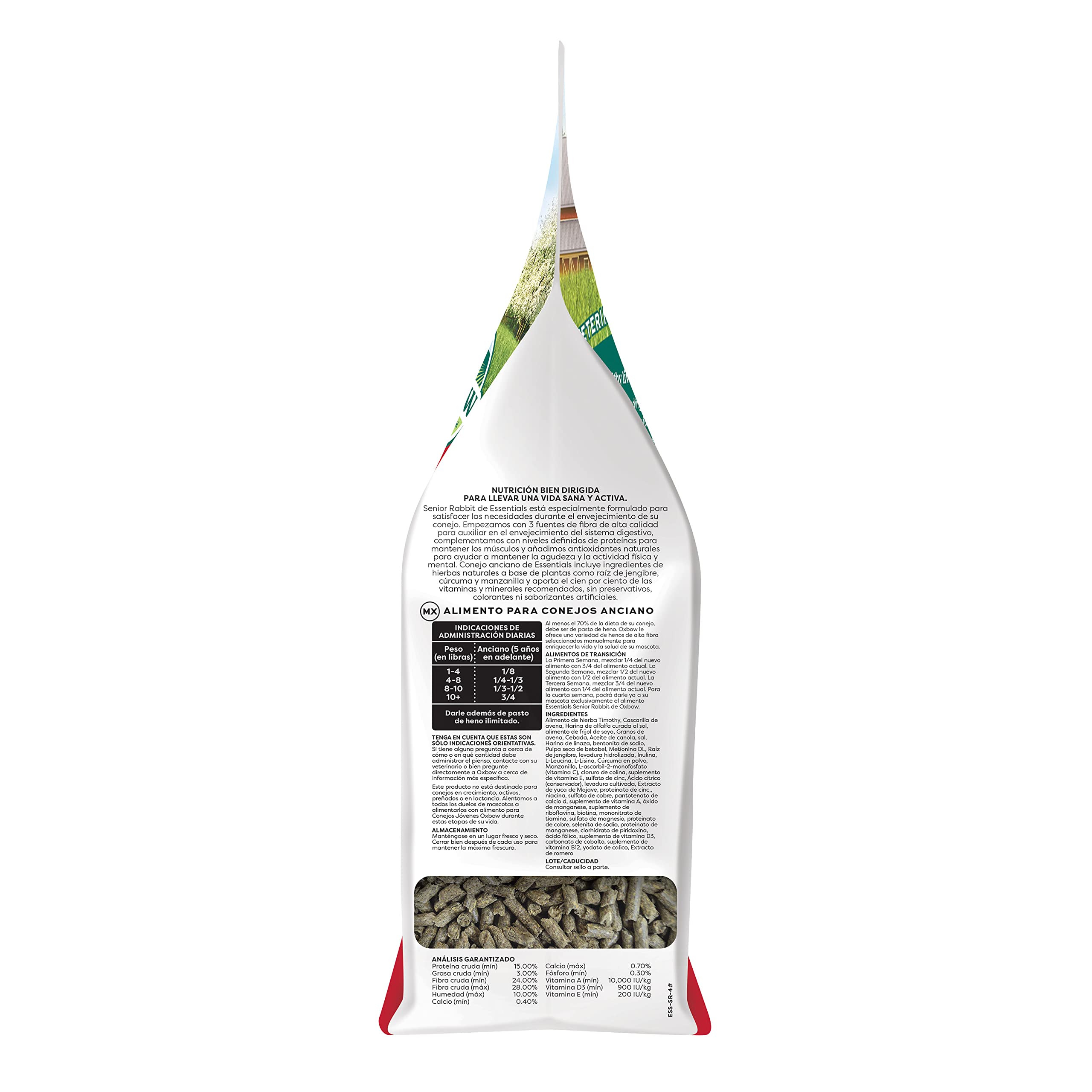 Oxbow Essentials Senior – formule vétérinaire pour nutrition sûre et fiable