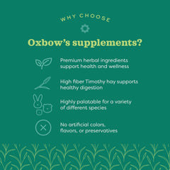 Oxbow fabriqué aux États‑Unis, qualité premium sans colorants.