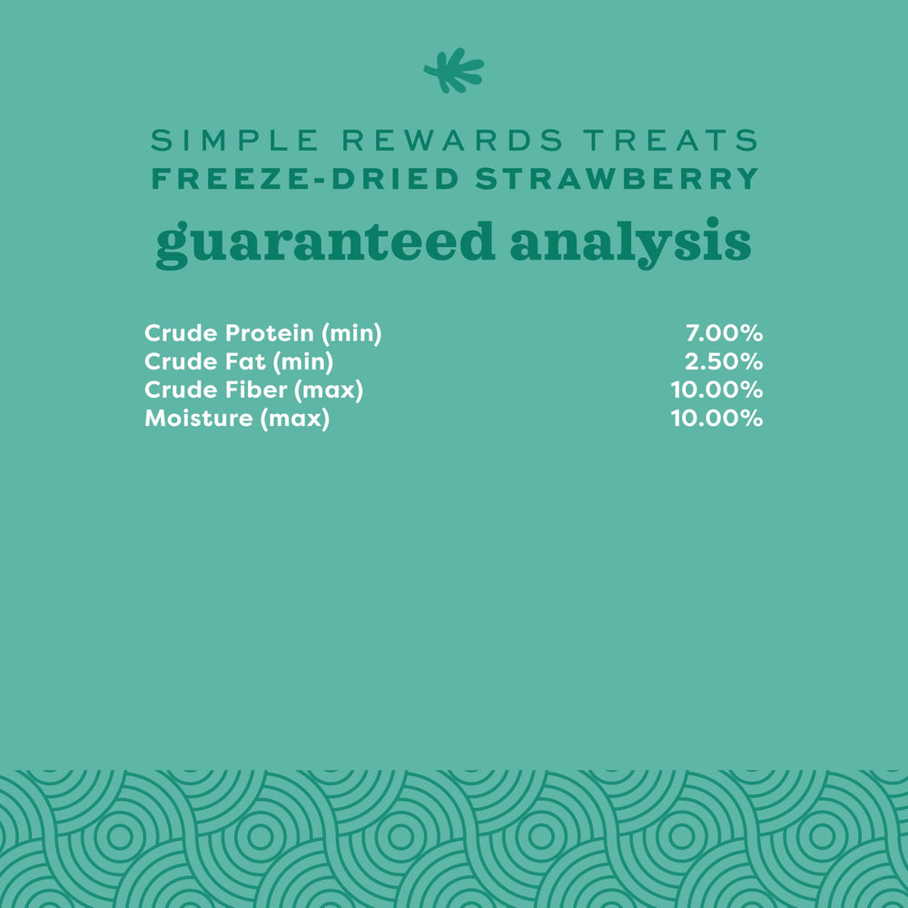 Oxbow fraises lyophilisées: outil d'enrichissement quotidien pour encourager la curiosité.