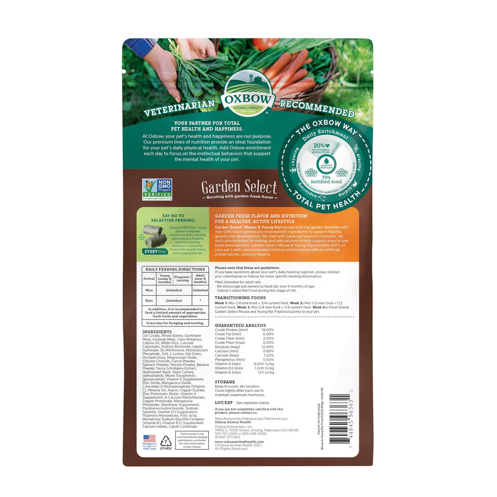 Oxbow Garden Select épinard et tomate pour variété naturelle.