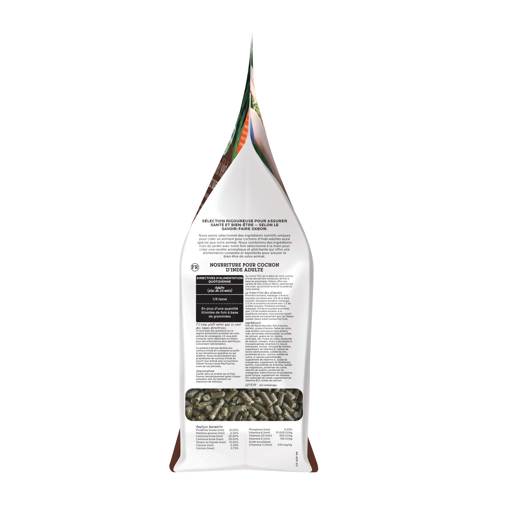 Oxbow Garden Select encourage la recherche alimentaire naturelle.