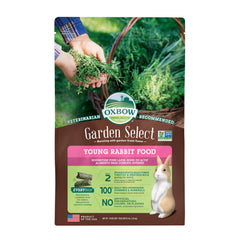 Oxbow Garden Select jeune lapin granulés: nutrition complète pour la croissance et l'énergie.