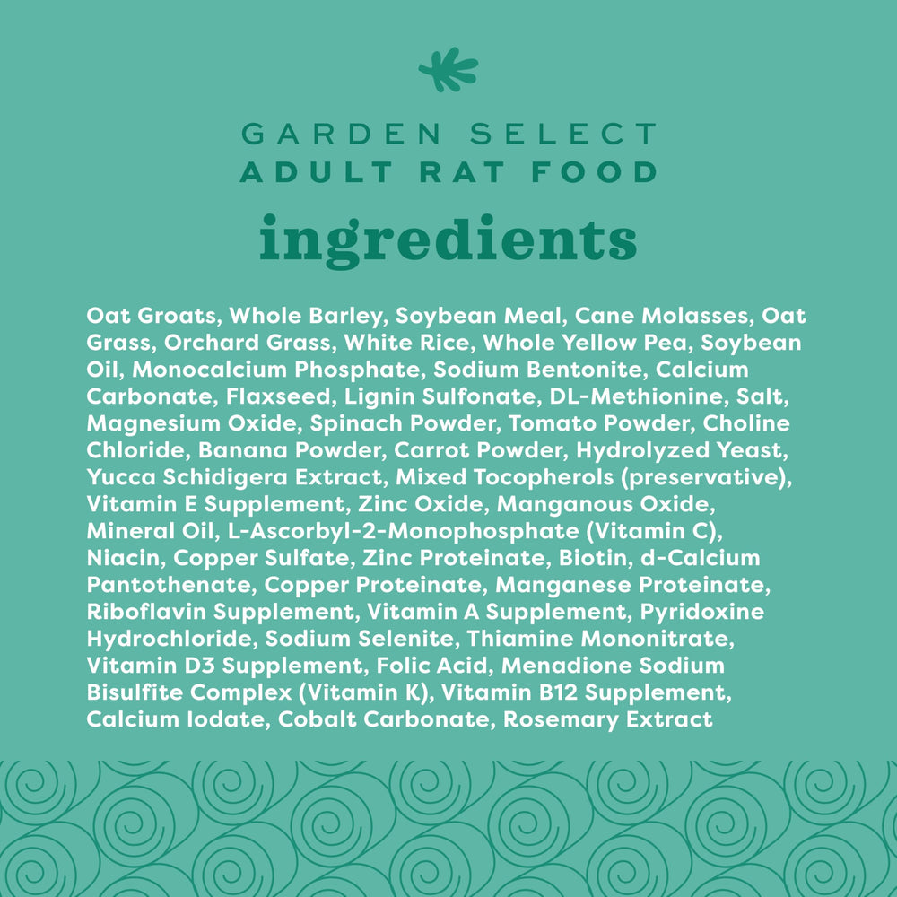 Oxbow Garden Select: minéraux chelatés améliorant l'absorption des nutriments.