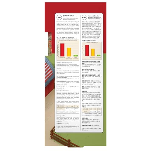 Oxbow Harvest Stacks : Haute qualité reconnue par vétérinaires et propriétaires.