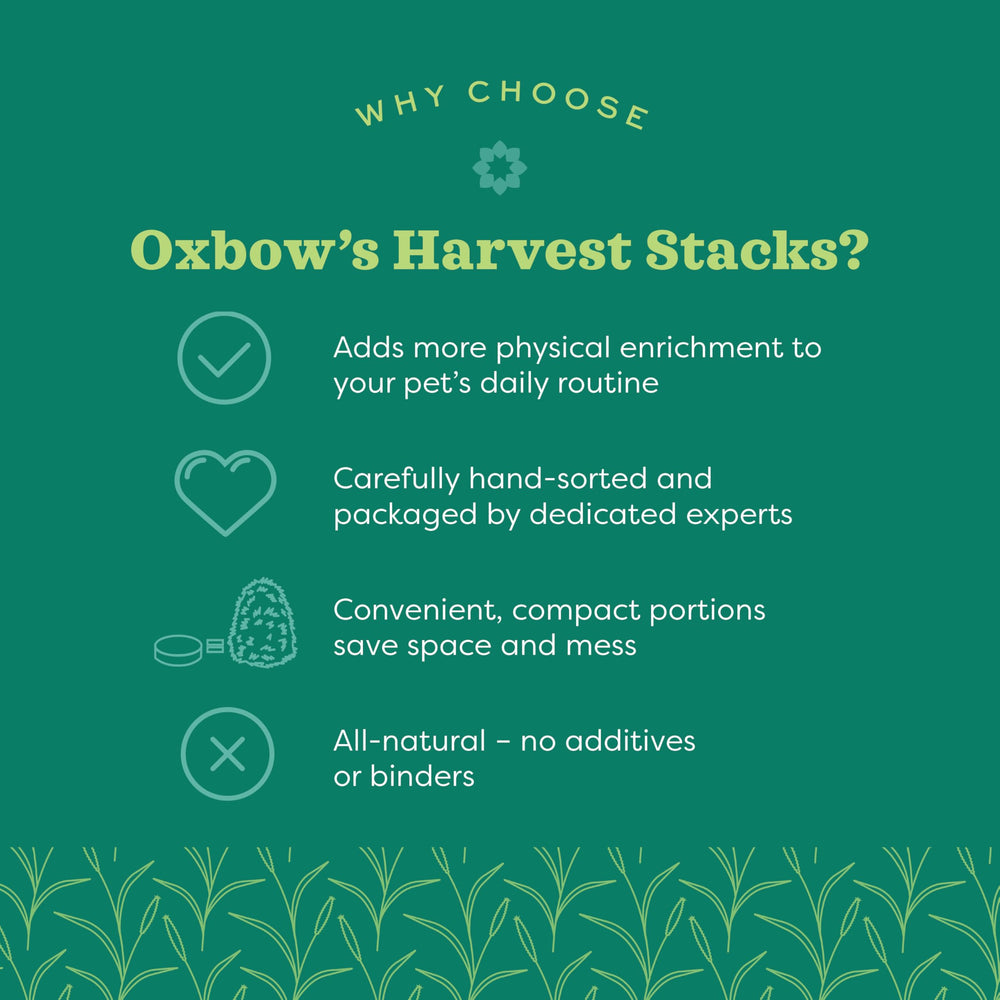 Oxbow Harvest Stacks : Stockage facilité et service rapide.