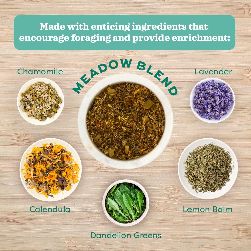 Oxbow Meadow Blend: fleurs de dandelion et calendula apportant saveur et variété