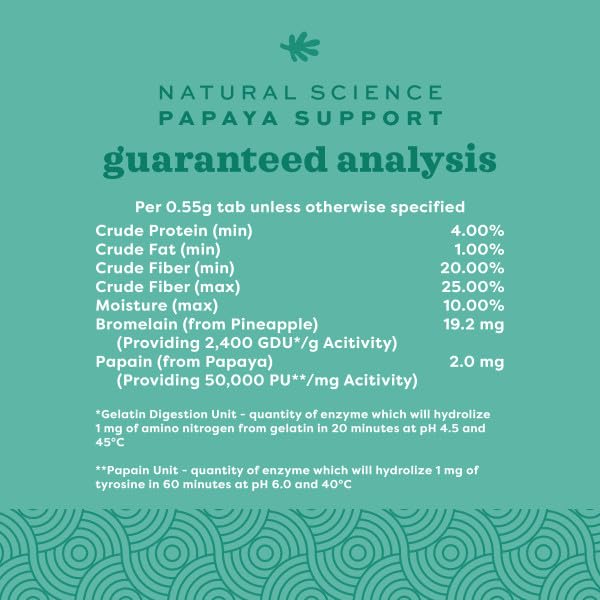Oxbow Papaya Support — goût apprécié par les petits animaux.