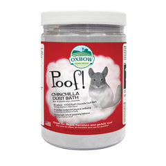 Oxbow POOF! bocal poudre bleue beauté pour le pelage naturel.