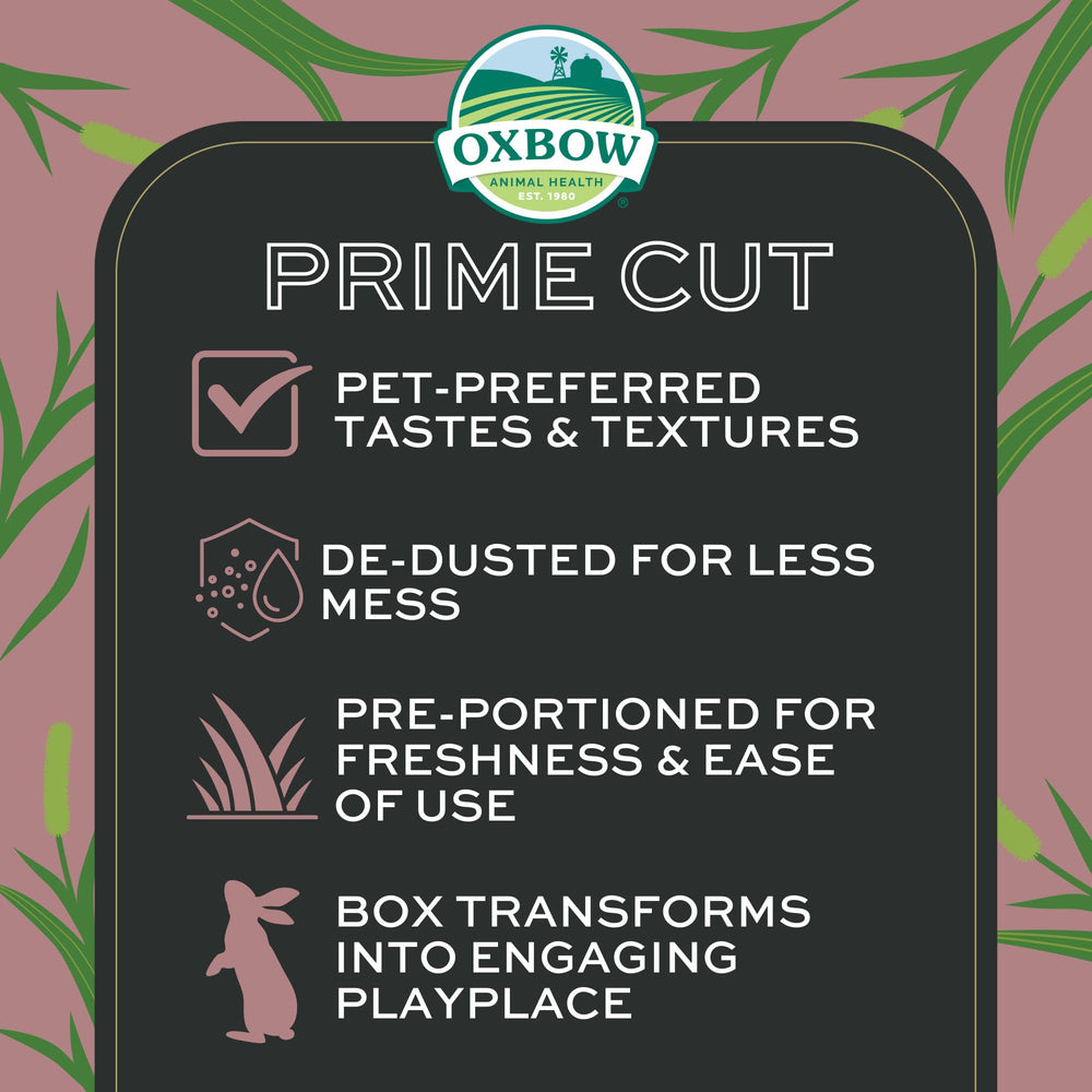 Oxbow Prime Cut foin – foin cultivé par des agriculteurs experts.