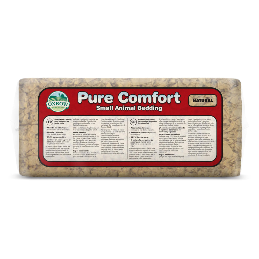 Oxbow Pure Comfort haute qualité : adaptée aux cages et bacs à litière variés.