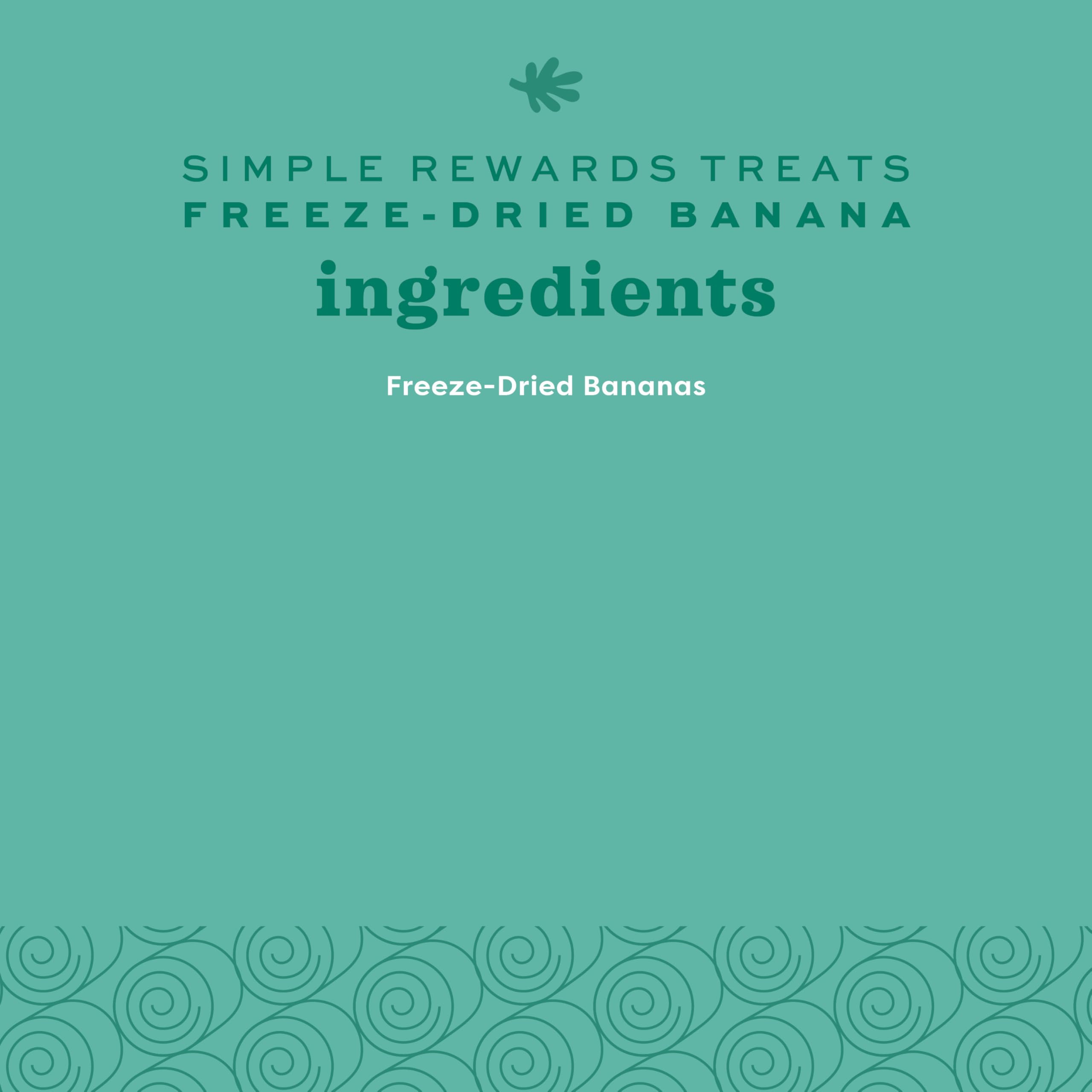 Oxbow Simple Rewards variation-banane: option naturelle pour varier l'alimentation des lapins et cochons d'Inde.