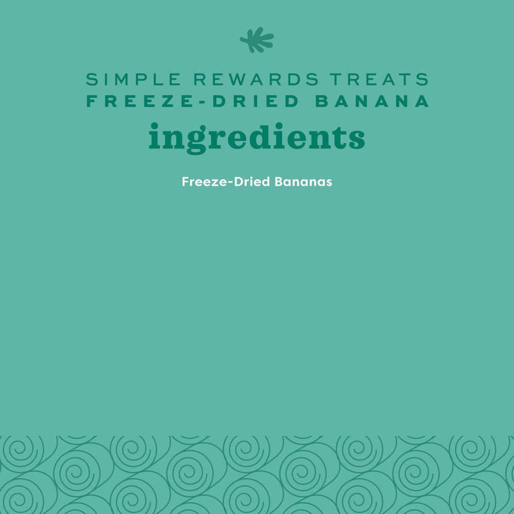 Oxbow Simple Rewards variation-banane: option naturelle pour varier l'alimentation des lapins et cochons d'Inde.