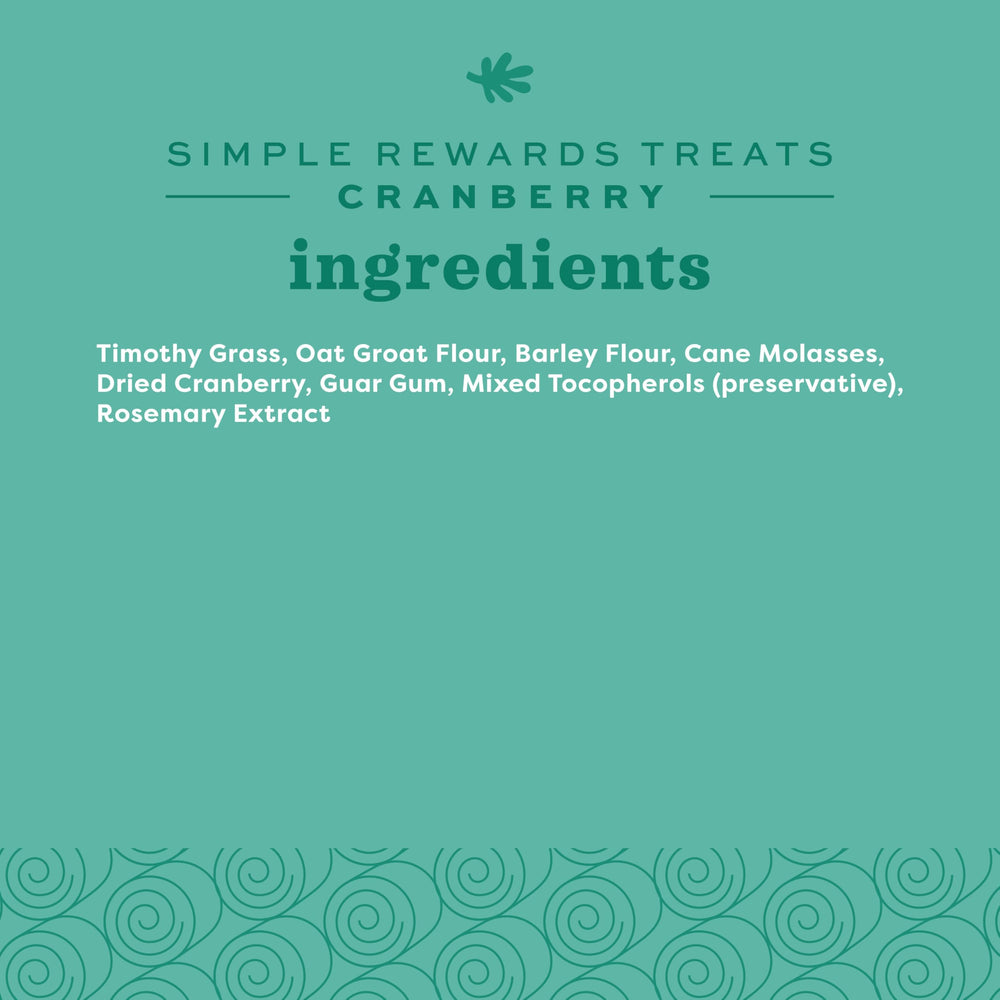 Snack au foin de Timothy Oxbow Simple Rewards pour cobaye et lapin