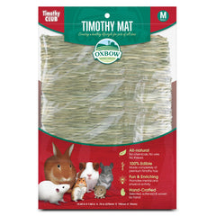 Tapis de foin Timothy Oxbow posé à plat pour confort et repos sécurisés.