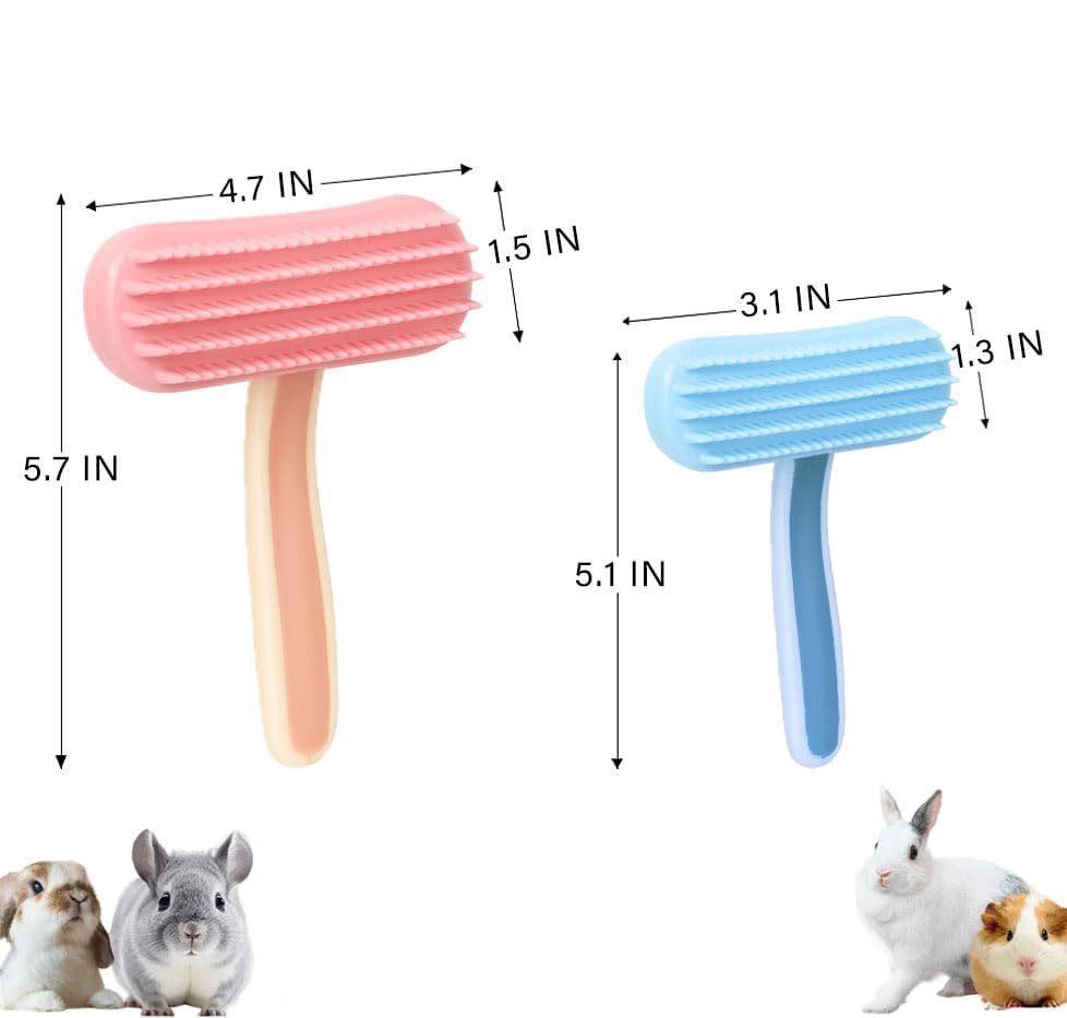Brosse Oxiros en silicone douce pour chaton, préparation au bain.